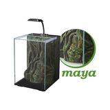 Muratech Nubios Nano Akvaryum Maya Dekorlu Siyah 20X22X29CM