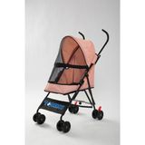 Muratech Tommy Evcil Hayvan Arabası Pembe 60*43*94CM Max 15KG - 43 x 94 cm