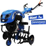 Muratti Mt410 Dizel Marşlı Çapa Makinası 9.0Hp