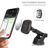 MURAX Manyetik Telefon Araç Montajı, Evrensel Gösterge Paneli Ön Cam Vantuz Telefon Tutacağı, Ayarlanabilir Teleskopik Kollu iPhone Samsung Cep Telefonları (M16) için