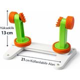 Muray Tekno 360° Pcb Tutucu 21 cm Ayarlı 13 cm Yükseklik Elektronik Kart Lehim Standı - 21 cm genişlik , 13 cm yükseklik