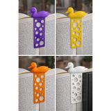 Muray Tekno Ördek Figürlü Dekoratif Kitap Ayracı – 6’lı Renkli Set - 6 Adet - Çok Renkli