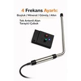 Muraytekno 4 Frekanslı Alan Tarama Cihazı, Boşluk,Mineral,Gümüş,Altın Dedektörü ,Tek Antenli Profesyonel