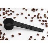 Muraytekno Kko-Khv-01-T-Syh-Kahve Yazılı Kahve Ölçü Kaşığı | Espresso & Filtre Kahve | Set-Renk Seçenekli-Siyah(1 Adet)