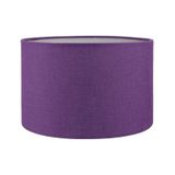 Mürdüm Abajur Başlığı Çap 30 Cm Silindir A861 Mürdüm