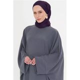 Mürdüm Düz Klasik Şal Turlu Polyester Lüx Janjan 202126_07