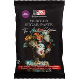 Mürdüm Fodekor Kaplama, Dekor ve Çiçek Yapımı Için Şeker Hamuru - 1 kg
