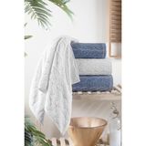 Mürdüm Home 4'lü Banyo Havlu Seti Hamam Takımı 100% Pamuk