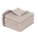 Mürdüm Home Novea El Yüz Havlusu, 6'lı Paket, 6 Parça 30x30, Yumuşak ve Emici Kaliteli Günlük Kullanıma Uygun %100 Pamuk Havlu