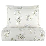 Mürdüm Home Pitaya Çift Kişilik Nevresim Takımı -%100 Pamuk, Çift Taraflı Nevresim Yastık, Düğmeli 4 Parça Desenli, Yumuşak ve Nefes Alabilir, Çift Kişilik Nevresim Takımı (Çiçekli)