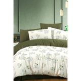 Mürdüm Home Piteya 100% Pamuklu Çarşaflı Çift Kişilik Nevresim Takımı - Renkli - 240 x 260 cm