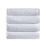 Mürdüm Home Simple 1 Adet 70x140 cm Klasik Lüks Beyaz Banyo Otel ve El Yüz Havlusu |% 100 Pamuk Kalın 2 Kat Emici Otellere ve Banyolara Uygun (70x140, Adet, 1)