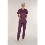 Mürdüm Kadın Medikal Doktor Hemşire Forma Scrubs Yaka Takım - 52