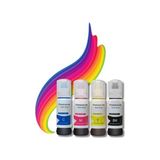Mürekkep, Seti, Epson Ecotank L3211, L3250, L3251 103 ile Uyumlu 4 Renk Muadil - Çok Renkli - Standart - Otomatik
