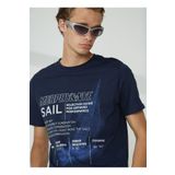 Murphy & Nye Erkek T-Shirt 5003041129, Lacivert, M