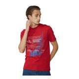 Murphy & Nye Erkek T-Shirt 5003041135, Kırmızı, M