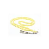 Murty99 Küre Kesim Küçük Boy 99 luk Beyrut Damla Kehribar Tesbih 6 Mm