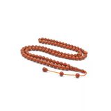 Murty99 Sistemli Küre Kesim 99 Luk Turuncu Fiber Tesbih 8 Mm
