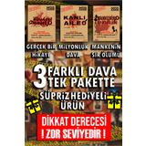 MUS Kutu Oyunları Dedektif Oyunu 3 Farklı Dava Dosyası Tek Paket Cinayet Çözme Katil Kim Suçlu Bulma Oyunu HEDİYE