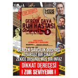 MUS Kutu Oyunları Ruh Hastası Davası Dedektif Oyunu Cinayet Çözme Katil Kim Suçlu Bulma Kutu Oyunu Gerçek Dava Dosyası
