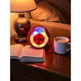 Mus10 Taşınabilir Bluetooth Hoparlör Mini Ses Bombası Ledli Fm Radyo/sd Kart/usb/aux Bluetooth Speaker - Kırmızı