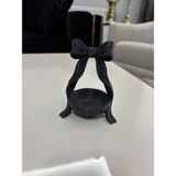 Mus3D Şık Sunum Fiyonklu Lokumluk ve Çikolatalık - (1 Adet) 10 Renk Seçeneğiyle (Boyut 10 Cm) - (No Color) - siyah