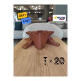 MUSA KANEPE 10 CM. KOLTUK AYAĞI - KANEPE AYAĞI - MOBİLYA AYAĞI - BAZA AYAĞI - BELLONA AYAK (VİDA DAHİL)