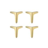 Musa Kanepe 15 Cm Modern Model Gold Metal Mobilya, Dolap, Koltuk, Tv Ünitesi Ayakları (4 Adet)-Robot Süpürge