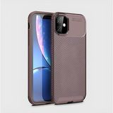 Musal iPhone 11 Kılıf Elde Kaymayan Kamera Korumalı Silikon - İphone 11 - Kahverengi