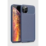 Musal iPhone 11 Pro Max Kılıf Elde Kaymayan Kamera Korumalı Silikon - Lacivert - İphone 11 Pro Max
