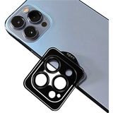 Musal iPhone 16 Pro Max Kolay Takma Aparatlı Cl-18 Kamera Lens Koruyucu - Siyah