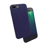 Musal Iphone 7 İle Uyumlu Plus / 8 Plus Kılıf Kadife İç Yüzey Wireless Destekli Silk Silikon