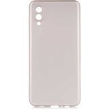 Musal Samsung Galaxy A02 Kılıf Kamera Korumalı Soft Silikon - Gold
