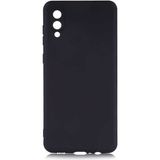 Musal Samsung Galaxy A02 Kılıf Kamera Korumalı Soft Silikon - Siyah
