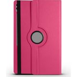 Musal Tab S10 Ultra (X920) / S9 Ultra (X910) / Tab S8 Ultra Uyumlu Dönen Standlı 360 Tablet Kılıf - Pembe