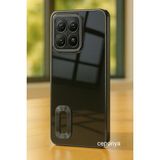 Musal Xiaomi 14T Pro Kılıf Köşeleri Renkli Şeffaf Kamera Korumalı Silikon Luxury Kapak - Siyah