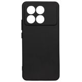 Musal Xiaomi Poco X6 Pro Kılıf Lüx Kamera Koruma Çıkıntılı Soft Silikon (SIYAH)