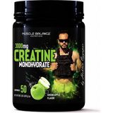 Muscle Balance Creatine Monohydrate 400G 50 Servis - Yeşil Elma