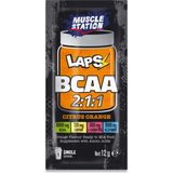Muscle Station Laps BCAA Citrus Orange 12 g Portakal Aromalı Enerji ve Kas Geliştirme Desteği