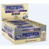 Muscle Station Protein Bar Supreme White Chocolate Crunchy 24'lü Kutu 100 gr Çinko İçerir