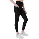 MuscleCloth Aura Cepli Toparlayıcı Tayt Siyah L