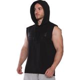 MuscleCloth Kapüşonlu Siyah Sweatshirt