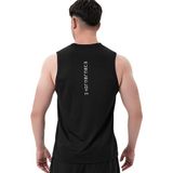Musclecloth Siyah Performance Atlet Erkek Nefes Alabilir Kumaş ile Spor İçin Tasarlandı - XL