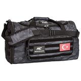 MuscleCloth Tactical Duffel Bag Siyah Kamuflaj Standart Silindir Çanta