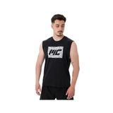 MuscleCloth Tactical Siyah Erkek Kolsuz T-Shirt