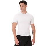 MuscleCloth Tech Beyaz Erkek Kısa Kollu T-Shirt