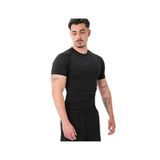 MuscleCloth Tech Siyah Erkek Kısa Kollu T-Shirt