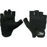 Musclecloth Training Siyah Renkli Fitness Eldiveni Erkekler İçin Yarım Parmak Tasarımı ile Konfor Sunar - XL