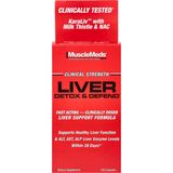 Musclemeds Liver Detox & Defend Asparagus Karaliv With Milk Thistle & Nac - 120 Caps