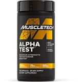 Muscletech Alpha Test 120 Casp. - Test Booster │tribulus, Fenugreek, Shilajit - Aromasız
